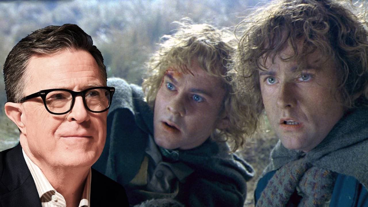 ¡Bombazo! Stephen Colbert se calza el Anillo Único para una nueva peli de LOTR