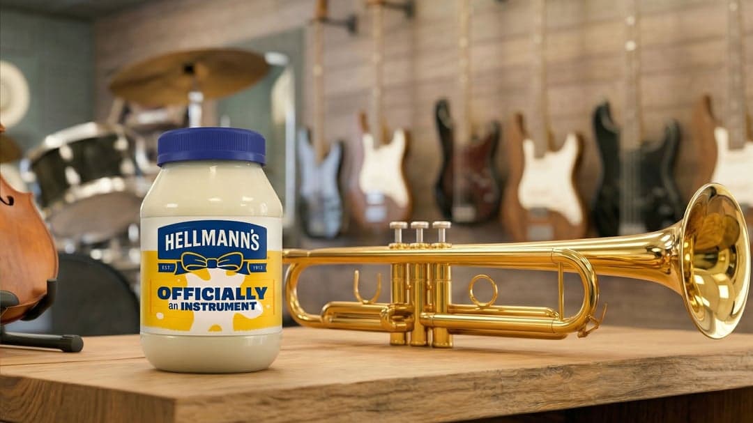 ¡La mayonesa es un instrumento! Bob Esponja tenía razón y Hellmann's lo confirma