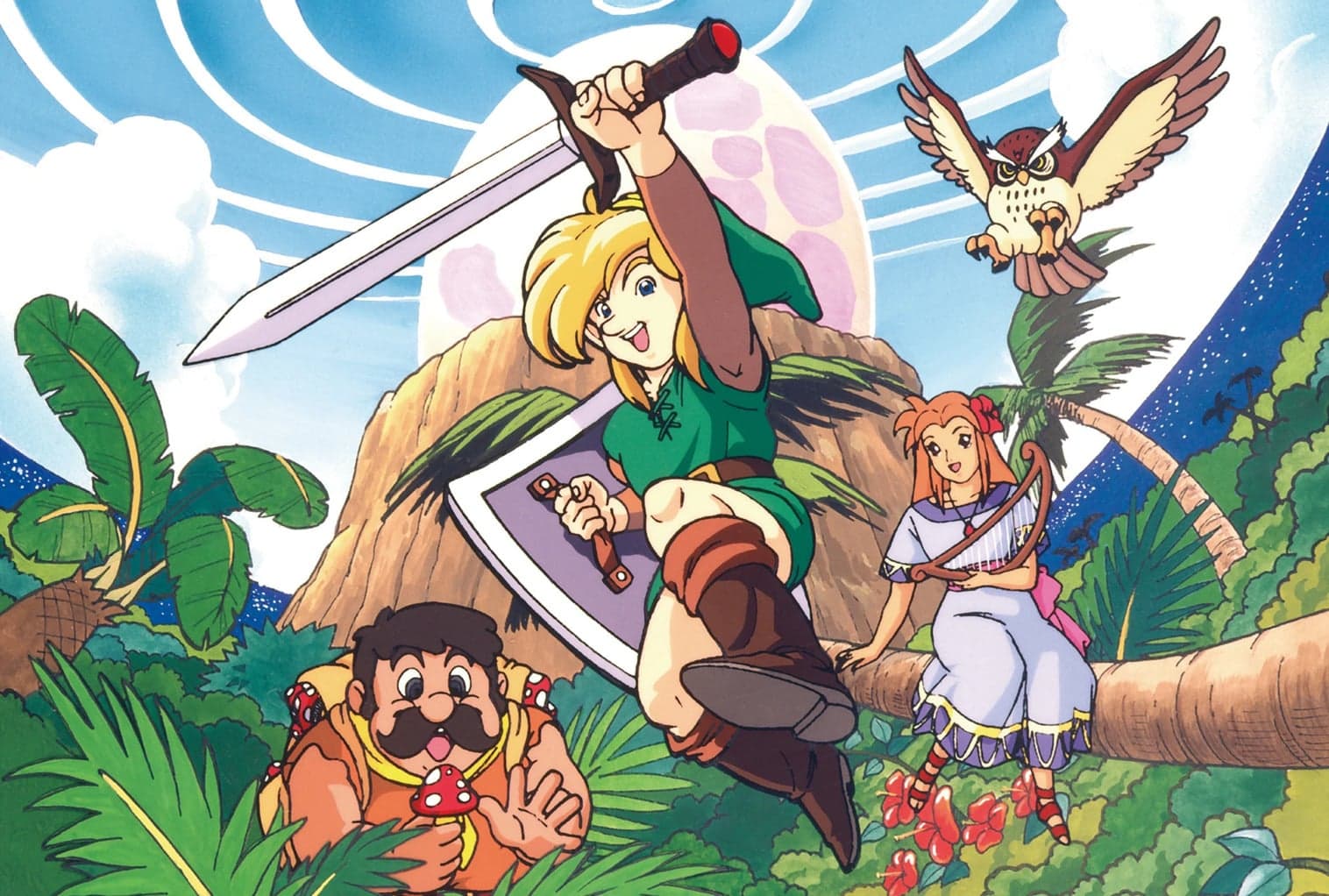 ¡Un capo! Takashi Tezuka reinventó The Legend of Zelda sin quemarse la cabeza